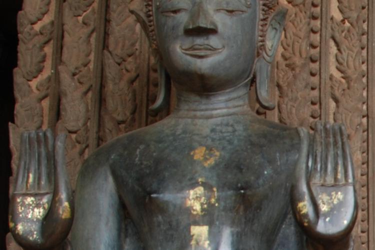 Buddha en Vientiane, Laos